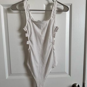 white bodysuit